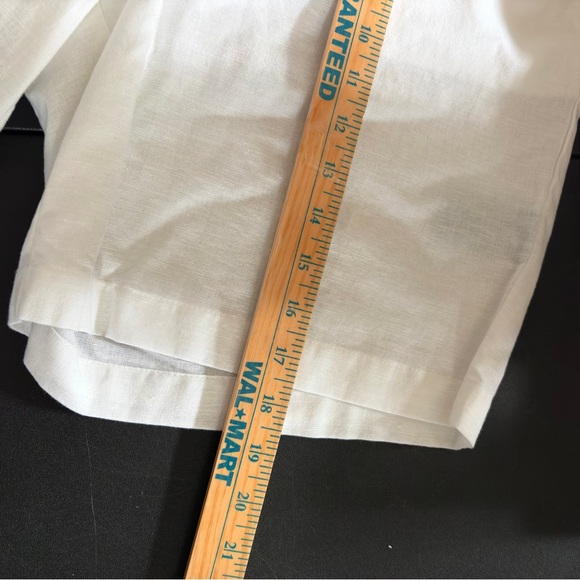 Stella Parker Island Collection Drawstring Linen-Blend Shorts - Picture 10 of 13